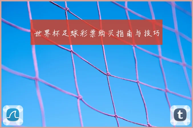世界杯足球彩票购买指南与技巧